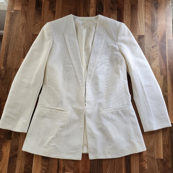 Veronica Beard Scuba Dickey Blazer Jacket Size with Insert Small - Picture 6 of 14